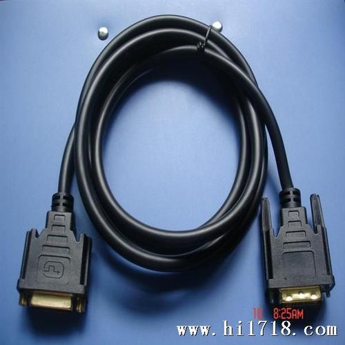 DVI 24+1編織網雙磁環高清線 計算機顯示系統的隱形鋼鐵俠